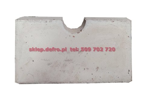 Płyta ceramiczna / szamotowa z wycięciem fi 60 300x176x30mm Płyta ceramiczna / szamotowa z wycięciem fi 60 300x176x30mm
