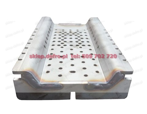 Burner grate 25kW 215x117x37 TYPE-OMEGA with pin Burner grate 25kW 215x117x37 TYPE-OMEGA with pin