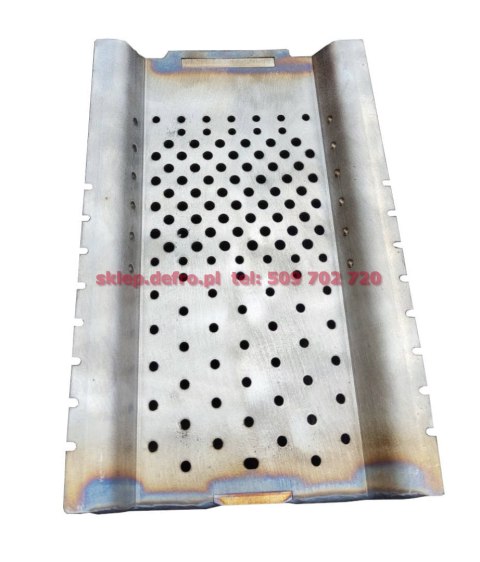 Ruszt palnika 30kW 214x138x37 TYP-OMEGA z bolcem Ruszt palnika 30kW 214x138x37 TYP-OMEGA z bolcem