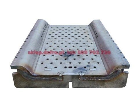 Burner grate 40kW 230x158x38 TYPE-OMEGA without pin - skids Burner grate 40kW 230x158x38 TYPE-OMEGA without pin - skids