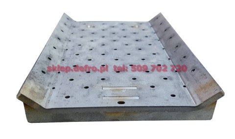 Ruszt palnika 40kW 238x155x35 TYP-V stopki Ruszt palnika 40kW 238x155x35 TYP-V stopki