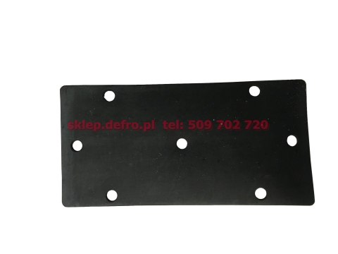 Uszczelka wyczystki podajnika 222x110 Uszczelka wyczystki podajnika 222x110