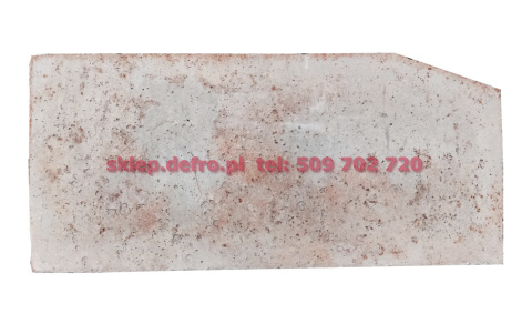 Płyta ceramiczna / szamotowa skośna 425x245x30mm Płyta ceramiczna / szamotowa skośna 425x245x30mm