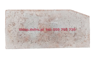 Płyta ceramiczna / szamotowa skośna 615x230x30mm